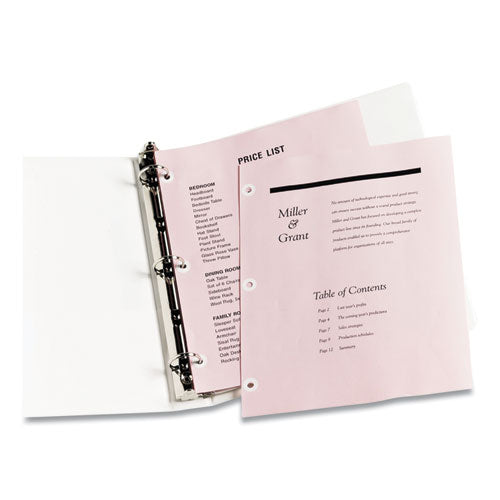 Image of Avery® Dispenser Pack Hole Reinforcements, 0.25" Dia, White, 200/Pack, (5729)