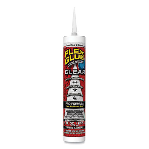 Image of Flex Seal Flex Glue, Pro Formula, 9 Oz, Dries Clear