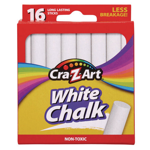 Image of Cra-Z-Art® White Chalk, 16/pack
