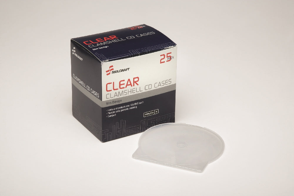 Image of CD Case, Clamshell, Clear