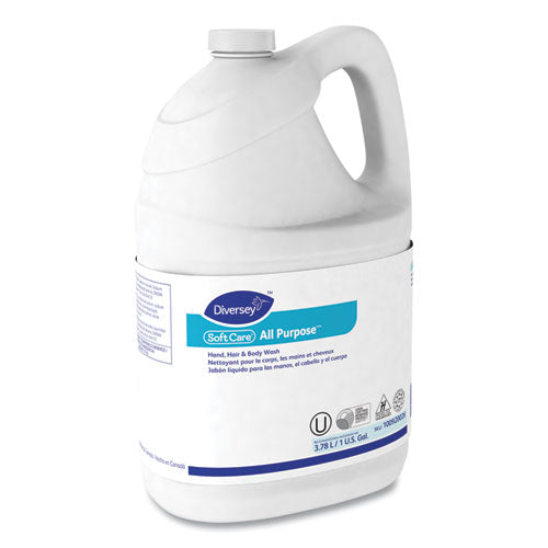 Image of Diversey Soft Care All Purpose Liquid Refill, Gentle Floral Scent, 1 gal, 4/Carton
