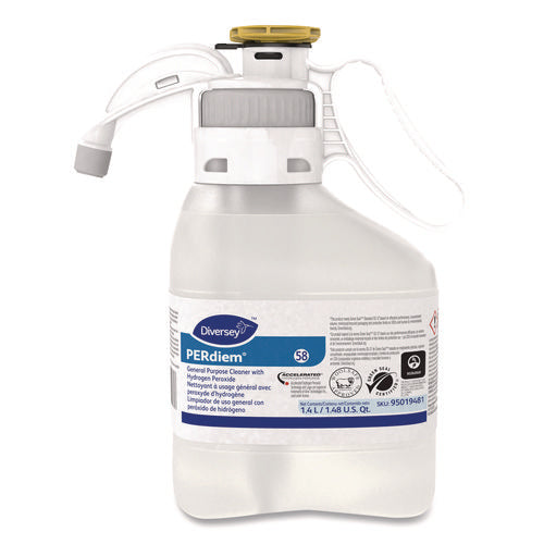 Image of Diversey Perdiem Concentrated General Cleaner With Hydrogen Peroxide, 47.34 Oz, Bottle, 2/carton