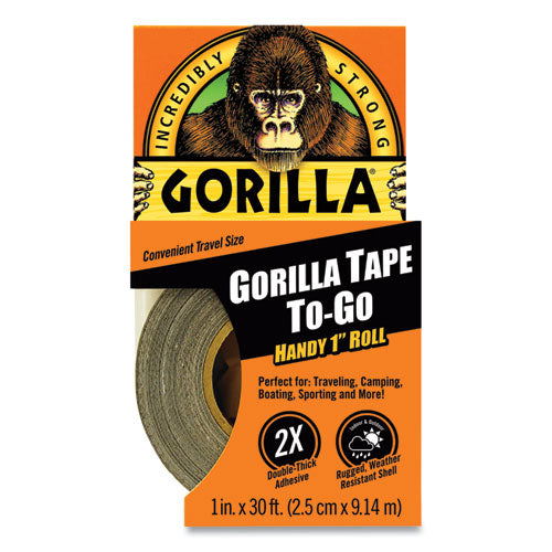 Image of Gorilla® Gorilla Tape, 1.5" Core, 1" X 10 Yds, Black