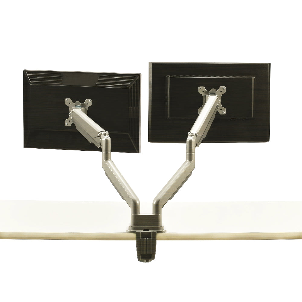 Image of Kensington/Skilcraft Fully Articulating Gas-Spring Ergonomic Dual Monitor Arm