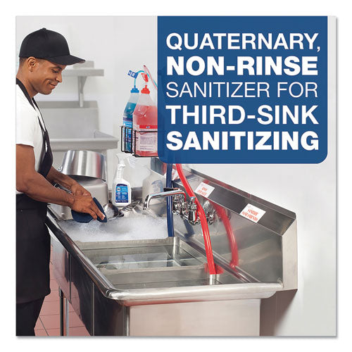 Image of Clean Quick® Broad Range Quaternary Sanitizer, Sweet Scent, 1 Gal Bottle, 3/carton