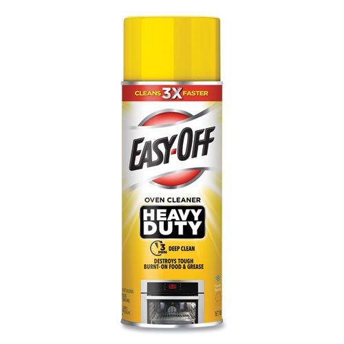 Image of EASY-OFF® Heavy Duty Oven Cleaner, Fresh Scent, Foam, 14.5 Oz Aerosol Spray, 6/carton