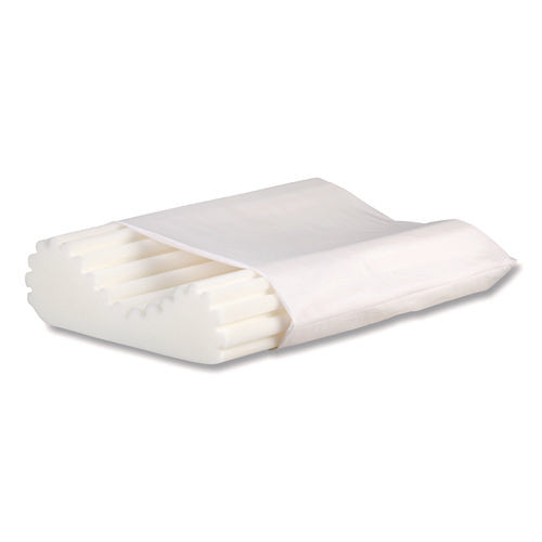 Image of Core Products® Econo-Wave Pillow, Standard, 22 X 5 X 15, White