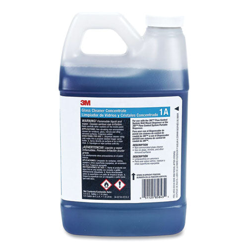 Image of 3M Glass Cleaner Concentrate, 2 L Bottle, 4/carton