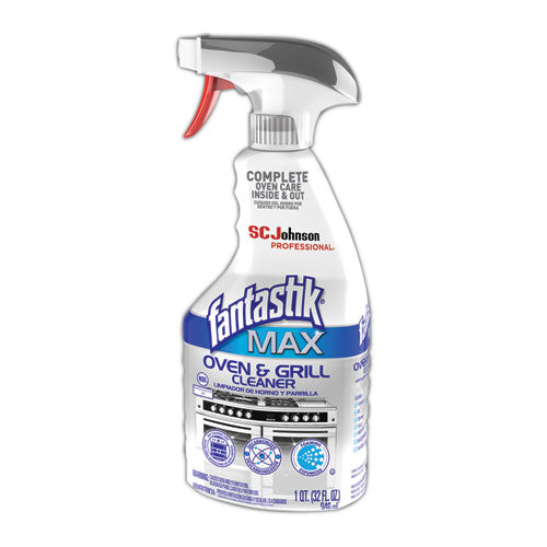 Image of Fantastik® MAX Max Oven And Grill Cleaner, 32 Oz Bottle, 8/carton