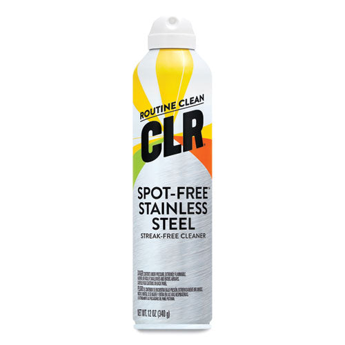 Image of CLR® Spot-Free Stainless Steel Cleaner, Citrus, 12 Oz Can, 6/carton