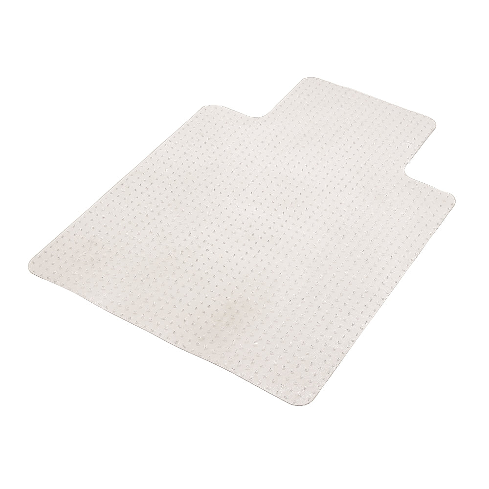 Image of Heavy-Duty Floor Mat, Clear Vinyl, 45" x 53"