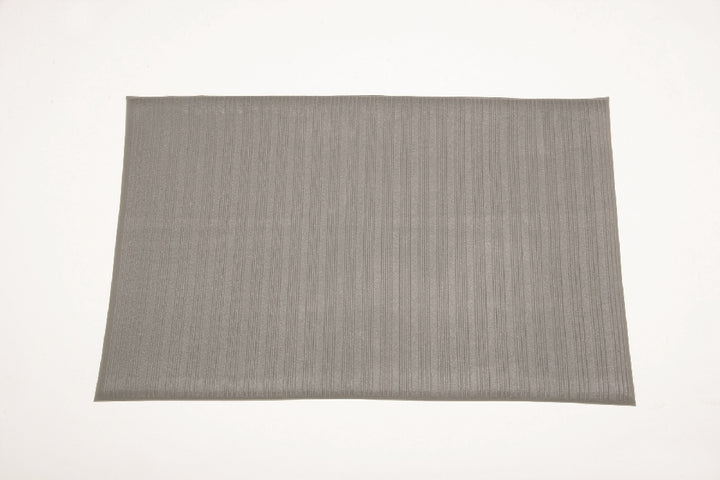 Image of Anti-Fatigue Mat, Light Duty, Gray/Vinyl Rib, 2' x 3/8" x 3'