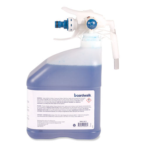 Image of Boardwalk® PDC Glass Cleaner, Unscented, 3 L Bottle, 2/Carton