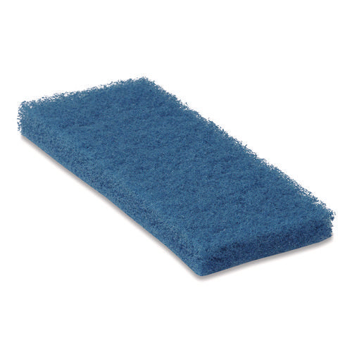 Image of Americo® Octopus 102 Medium Duty Cleaning Pad, 5 x 9, Blue, 20/Carton