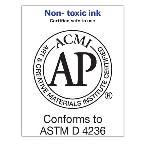 Image of Avery® Hi-Liter Pen-Style Highlighters, Fluorescent Pink Ink, Chisel Tip, Pink/black Barrel, Dozen