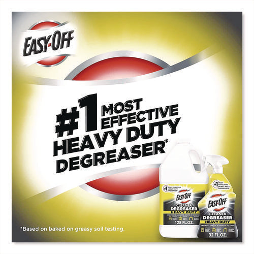 Image of EASY-OFF® Heavy Duty Cleaner Degreaser, 32 Oz Spray Bottle, 6/carton