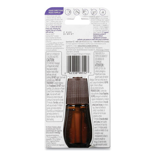 Image of Air Wick® Essential Mist Refill, Lavender And Almond Blossom, 0.67 Oz Bottle