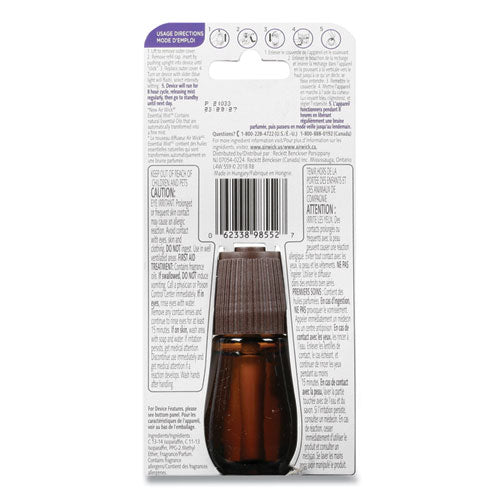 Image of Air Wick® Essential Mist Refill, Lavender And Almond Blossom, 0.67 Oz Bottle, 6/carton