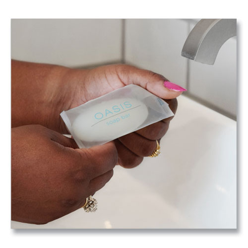 Image of Oasis Soap Bar, Clean Scent, 0.6 Oz, 500/carton