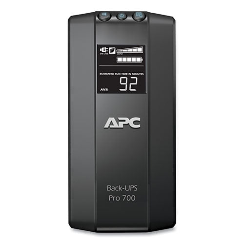 Image of APC® Br700g Back-Ups Pro 700 Battery Backup System, 6 Outlets, 700 Va, 355 J