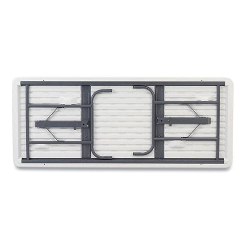 Image of Iceberg IndestrucTables Too 600 Series Folding Table, Rectangular, 72" x 30" x 29", Platinum