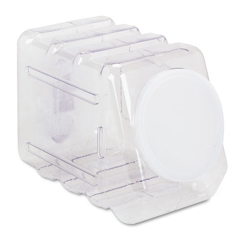 Image of Pacon® Interlocking Storage Container With Lid, Clear Plastic