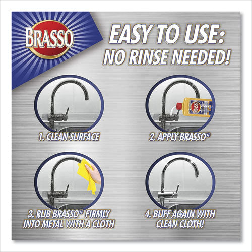 Image of BRASSO® Metal Surface Polish, 8 Oz Bottle