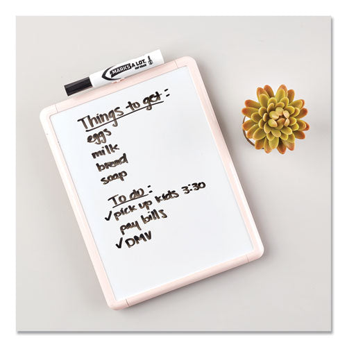 Image of Avery® Marks A Lot Desk-Style Dry Erase Marker, Broad Chisel Tip, Black, Dozen (24408)