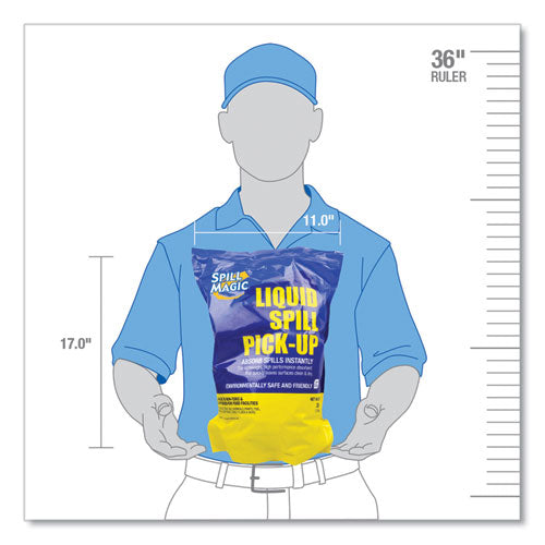 Image of Spill Magic Sorbent, 4 qt, 3 lb Bag