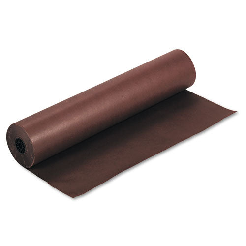 Image of Pacon® Rainbow Duo-Finish Colored Kraft Paper, 35 lb Wrapping Weight, 36" x 1,000 ft, Brown