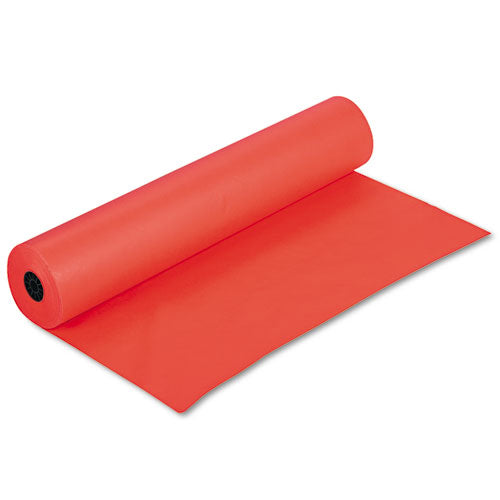 Image of Pacon® Rainbow Duo-Finish Colored Kraft Paper, 35 lb Wrapping Weight, 36" x 1,000 ft, Orange