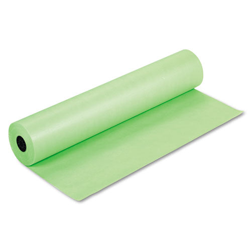 Image of Pacon® Rainbow Duo-Finish Colored Kraft Paper, 35 lb Wrapping Weight, 36" x 1,000 ft, Lite Green
