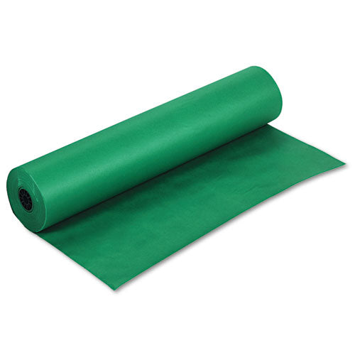 Image of Pacon® Rainbow Duo-Finish Colored Kraft Paper, 35 lb Wrapping Weight, 36" x 1,000 ft, Emerald