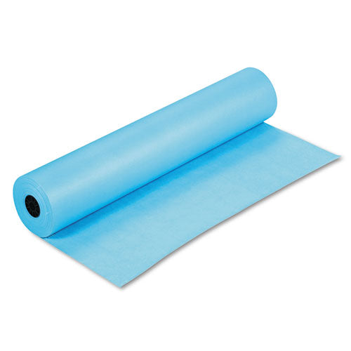 Image of Pacon® Rainbow Duo-Finish Colored Kraft Paper, 35 lb Wrapping Weight, 36" x 1,000 ft, Sky Blue