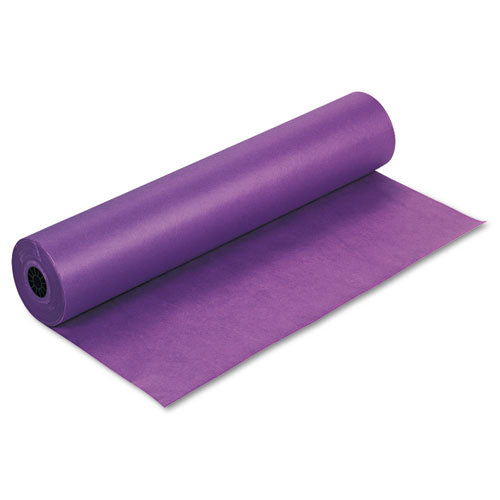 Image of Pacon® Rainbow Duo-Finish Colored Kraft Paper, 35 lb Wrapping Weight, 36" x 1,000 ft, Purple