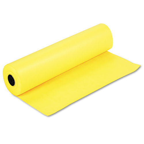 Image of Pacon® Spectra ArtKraft Duo-Finish Paper, 48 lb Text Weight, 36" x 1,000 ft, Canary Yellow