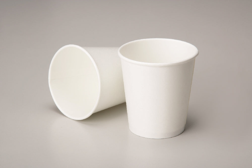 Image of Disposable Paper Cup, Hot Liquids, 12 oz, White