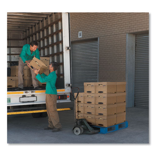 Image of Bankers Box® Filing Box, Letter/legal Files, 13" X 16.25" X 12", Kraft, 25/carton