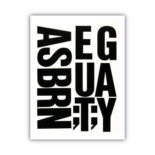 Image of Chartpak® Press-On Vinyl Self-Adhesive Uppercase Letters, 4" Tall, Black Characters, 58/Pack