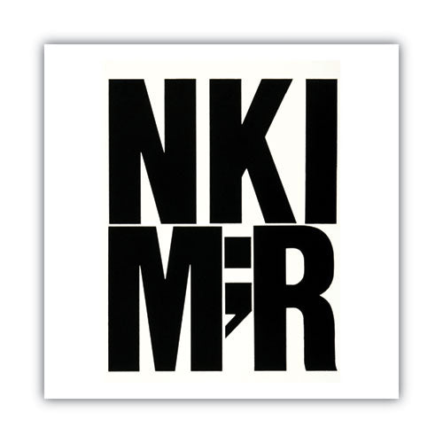 Image of Chartpak® Press-On Vinyl Self-Adhesive Uppercase Letters, 6" Tall, Black Characters, 38/Pack