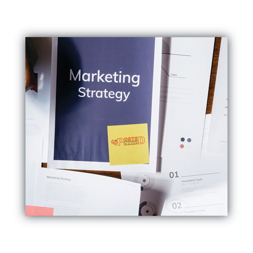 Image of ACCUSTAMP2® Pre-Inked Shutter Stamp, Red, POSTED, 1.63 x 0.5