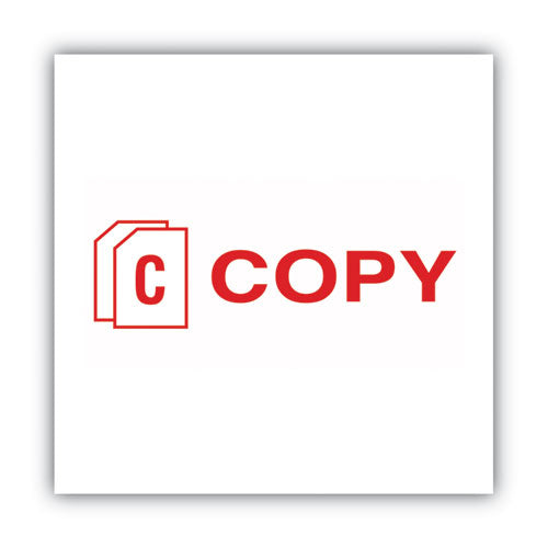 Image of ACCUSTAMP2® Pre-Inked Shutter Stamp, Red, COPY, 1.63 x 0.5