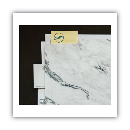 Image of ACCUSTAMP® Pre-Inked Round Stamp, COPY, 0.63" dia, Blue