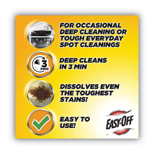 Image of EASY-OFF® Heavy Duty Oven Cleaner, Fresh Scent, Foam, 14.5 Oz Aerosol Spray, 6/carton