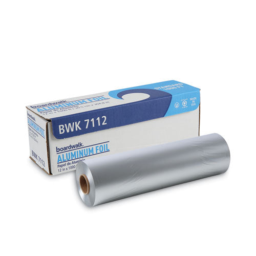 Image of Boardwalk® Standard Aluminum Foil Roll, 63 Gauge, 12" x 1,000 ft