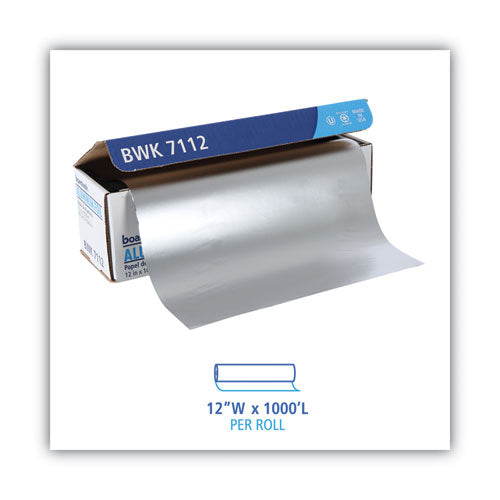 Image of Boardwalk® Standard Aluminum Foil Roll, 63 Gauge, 12" x 1,000 ft
