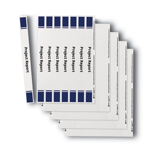 Image of Avery® Binder Spine Inserts, 1" Spine Width, 8 Inserts/sheet, 5 Sheets/pack