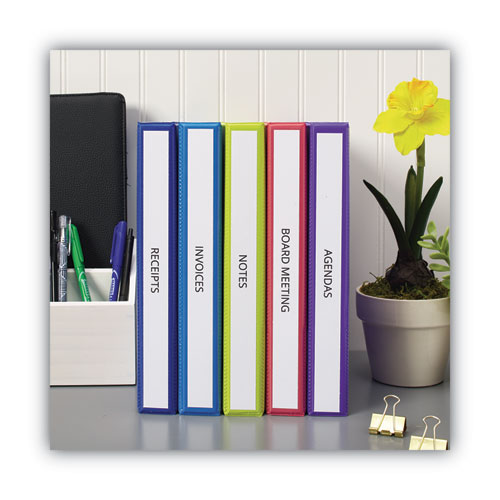 Image of Avery® Binder Spine Inserts, 1" Spine Width, 8 Inserts/sheet, 5 Sheets/pack