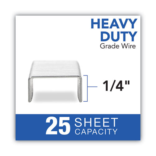 Image of Swingline® S.f. 13 Heavy-Duty Staples, 0.25" Leg, 0.5" Crown, Steel, 1,000/box