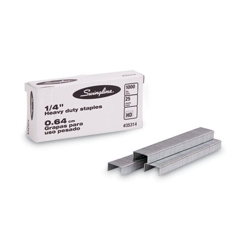 Image of Swingline® S.f. 13 Heavy-Duty Staples, 0.25" Leg, 0.5" Crown, Steel, 1,000/box
